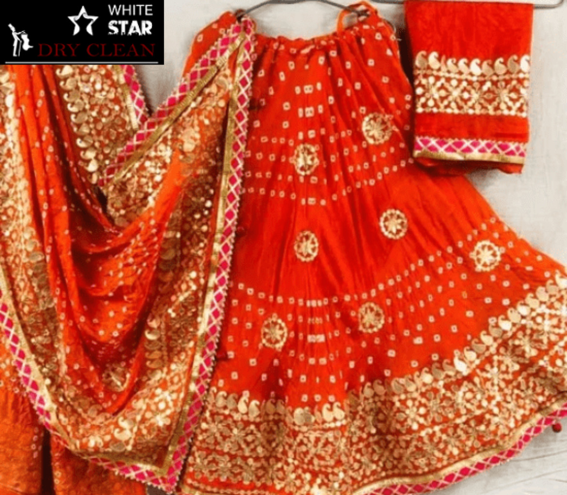 Service Provider of Lehenga Dry Clean in Ghaziabad, Uttar Pradesh, India.